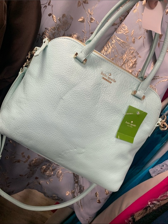 kate spade Handbags - kate spade Mint Green Pebbled Leather Shoulder Bag